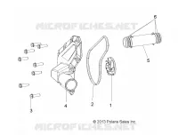 MOTOR, WATERPUMP IMPELLER AND COVER