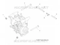 ANTRIEB, GEARCASE MOUNTING, REAR