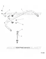 SUSPENSION, STABILISATORSTANGE REAR