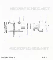 BRAKES, HINTERSATTELS