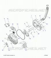 ANTRIEB, CLUTCH COVER AND DUCTING