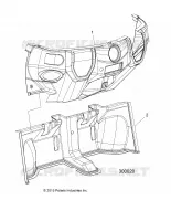 INSTRUMENTENTAFEL, LOWER, RH, STEREO