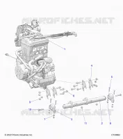 MOTOR, MOUNTING &amp; LONG BLOCK