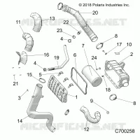 ENGINE, LUFTEINLASS SYSTEM