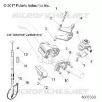 MOTOR, THROTTLE CONTROL ASM.
