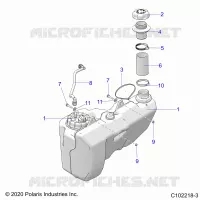KRAFTSTOFFSYSTEM, FUEL TANK