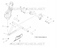 SUSPENSION, A-ARM and STREBE MOUNTING