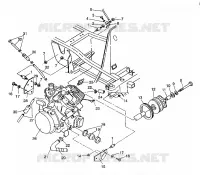 MOTORAUFHÄNGUNG Sportsman 4X4 / W938039 (4926382638004A)