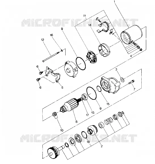 ANLASSER ASSEMBLY (4914761476042A)