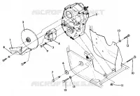 RECHTS GEARCASE   BRAKE MONTAGE UPDATED 5/90 (4917741774034A)