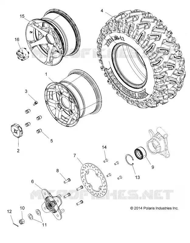 WHEELS, REAR