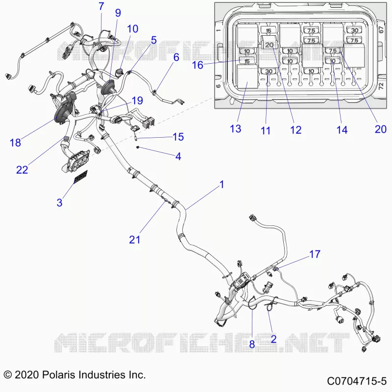 ELEKTRIC, WIRE HARNESS