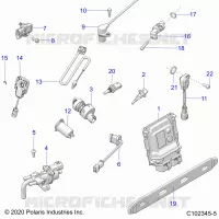 ELEKTRIC, SWITCHES, SENSORS, ECU AND CONTROL MODULES