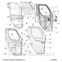 DOORS, WNDW, PREM, FRONT FULL POWER