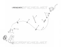 CALIPER BREMSE LINE, REAR, RH