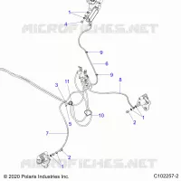 BRAKE LINES, FRONT