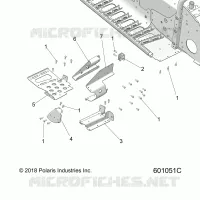 CHASSIS, FUÃŸSTÃŒTZE-RH