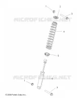 SUSPENSION, FRONT SHOCK