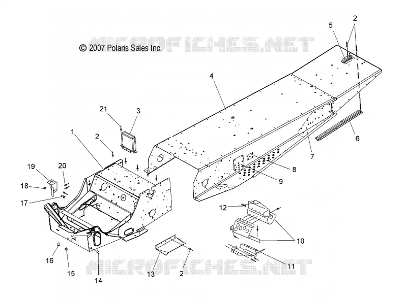 CHASSIS, TUNNEL