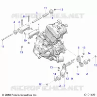 MOTOR, MOUNTING