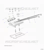 ENGINE, THROTTLE BODY AND VENTILDECKEL