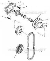 WASSERPUMPE 600 XCR 0941667 (4927092709035A)