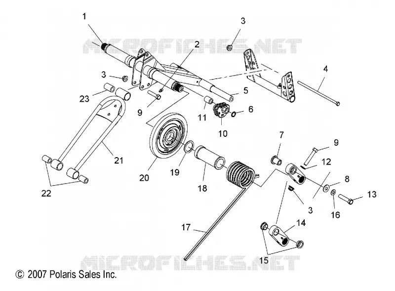 SUSPENSION, HINTER Drehmomentarm