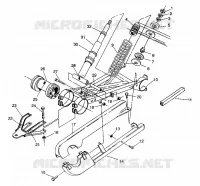 Hinterradschwinge   SCHOCK 6X6 250 W938727 (4924092409037A)