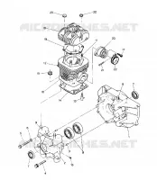 CRANKCASE AND ZYLINDER STAR LITE (4919311931023A)