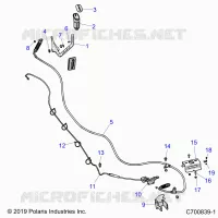 ANTRIEB, GEAR SELECTOR AND THROTTLE CABLE