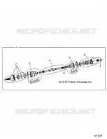 DRIVE TRAIN, FRONT ACHSWELLE