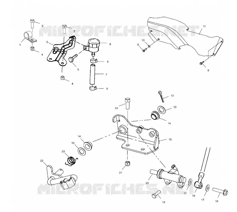 HINTERBREMSE MASTER CYLINDER