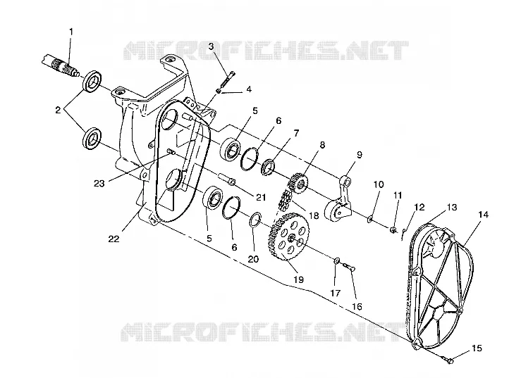 Kettenkasten ASSEMBLY XLT/0930767,XLT SP/0930667    XLT SKS/0930567 (4923012301017A)