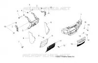FRONTSTOSSSTANGE AND MOUNTING