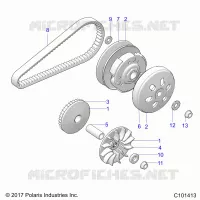 ANTRIEB, PRIMARY CLUTCH