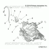DRIVE TRAIN, MAIN GEARCASE MOUNTING