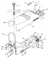 SITZ   GASBEHÄLTER 440 0962760 (4931743174A007)