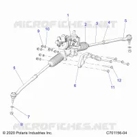 LENKGETRIEBE BOX W/EPS AND RELATED