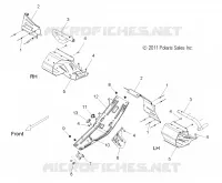 CHASSIS, CLUTCH GUARD AND FUßSTÜTZES