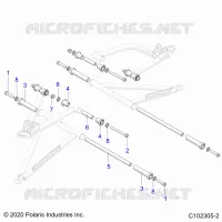 SUSPENSION, A-ARM MOUNTING