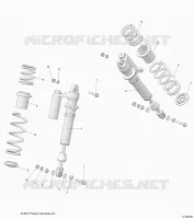 SUSPENSION, FRONT SHOCK
