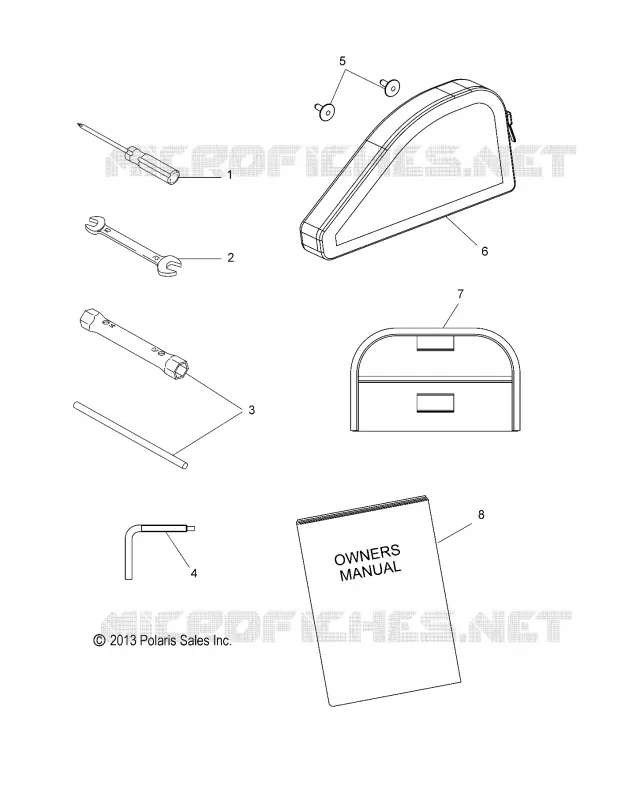 TOOL KIT AND OWNERS MANUAL