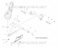 SUSPENSION, A-ARM and STREBE MOUNTING