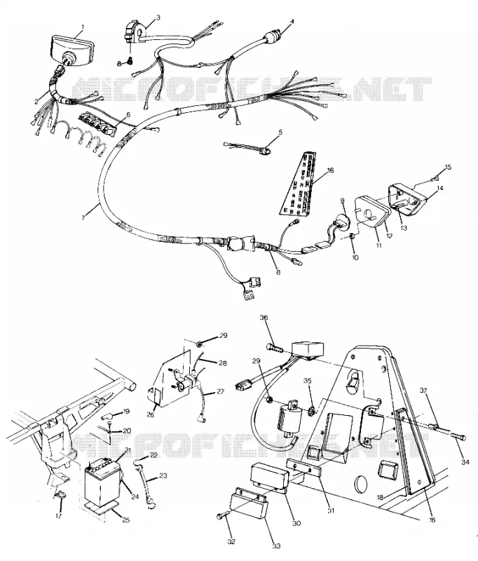 WIRING HARNESS (4917731773033A)