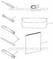 TOOL KIT XCF 0971643 (4938613861B012)