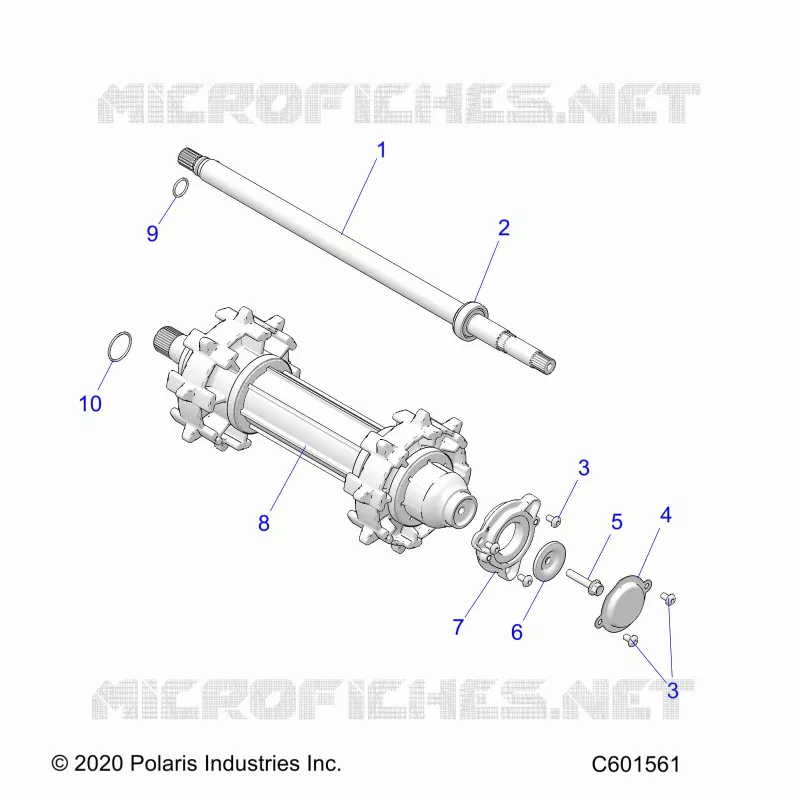 DRIVE TRAIN, JACKSHAFT AND ANTRIEBSWELLE
