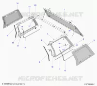 KAROSSERIE HINTEN WINDOW AND REAR CAB MOUNTING