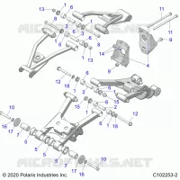 HINTERRADAUFHÃ„NGUNG CONTROL ARM MOUNTING