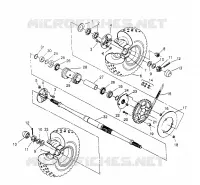 HECKANTRIEB ASSEMBLY Sportsman 4x4 W958040 (4930403040C006)