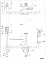 SUSPENSION, FRONT SHOCK INTERNALS